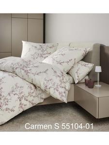 Постельное белье Janine Interlock Jersey Carmen S в цвете розовая ягода Janine, 135 x 200 + 80 x 80 см