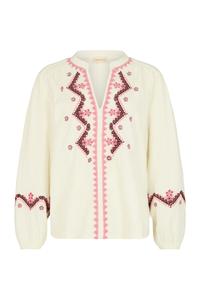 RAFFYA Блузка 'Dina' в бежевом цвете