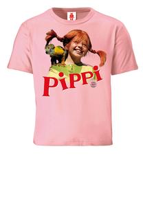 Футболка Logoshirt Langstrumpf & Herr Nilsson, розовый