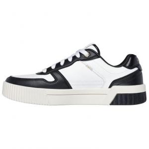 Кроссовки Skechers Court Classics Lifestyle Shoes Women's Low-top Black/White, черный/белый