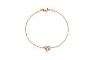 TIFFANY & CO. 18-каратное розовое золото, браслет с бриллиантами женский розовое золото