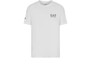 Футболка с логотипом EMPORIO ARMANI, белый