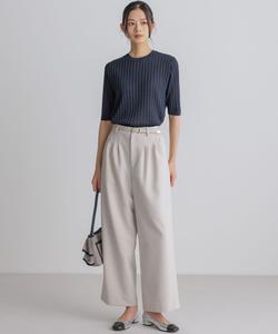 Комплект из легкой люрексовой вязки Suite, цвет Navy [075]