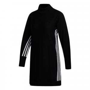 CN SW DRESS платье с длинными рукавами женское черное Adidas, черный