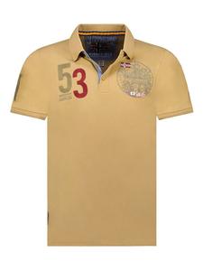 Футболка поло Geographical Norway, бежевый