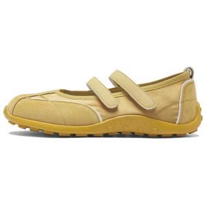 AGSDON Желтые женские балетки на плоской подошве 3 см, цвет Yellow