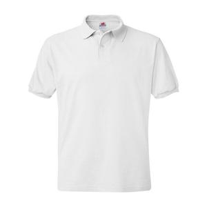Однотонная рубашка-поло из джерси Ecosmart Floso, белый