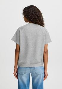 Принт на футболке ICHI, серый