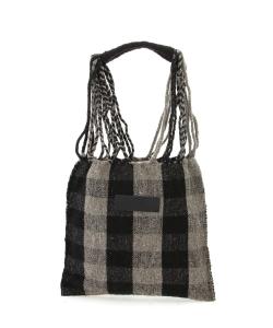 Сумка-гамак Moon Bird/ручной работы из шерсти (S), цвет Check/Gryblk