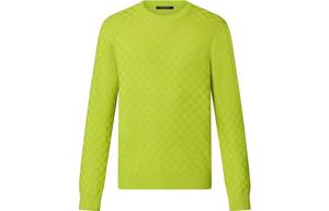 Свитер мужской фенхелевый зеленый Louis Vuitton, зеленый