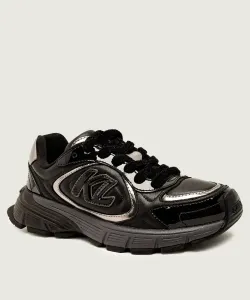 Кожаные кроссовки Orion Karl Lagerfeld, черный