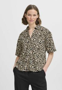 Блузка на пуговицах FALAKKA b.young, цвет Rainy Day Leopard Mix