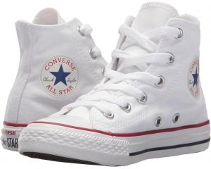 Кроссовки Converse Kids Chuck Taylor All Star Core Hi, цвет Optical White