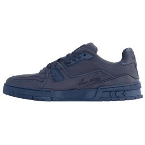 LOUIS VUITTON Кроссовки для скейтбординга Trainer Low Top, мужские, синие