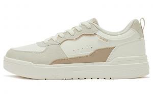 Кеды, скейтборд обувь женская низкая белый/бежевая 361°