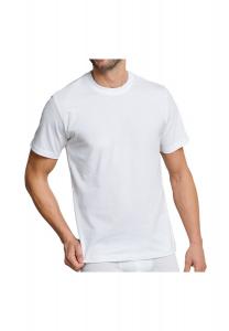 Набор мужских американских футболок, 2 шт., рукав 1/2, майка, круглый вырез SCHIESSER