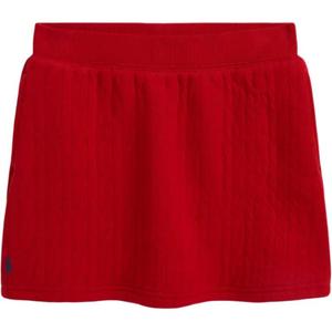 Однотонный животный тотем с вышивкой умеренная юбка весна лето kids' Polo Ralph Lauren, красный