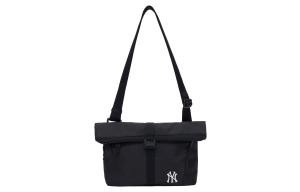 MLB Нью-Йорк Янкиз наплечная сумка хобо почтальон кроссбоди на молнии унисекс, Black