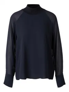 Блуза с длинными рукавами Peserico, синий