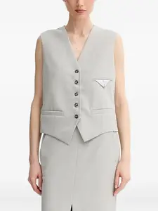 Топ на пуговицах Day Birger Et Mikkelsen, серый