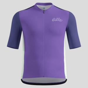 Велосипедная майка Essentials с винтажным принтом на молнии ODLO