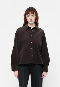 Блуза 7 for all mankind NINA SHIRT, Coffee Bean/Dark Brown
