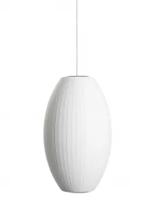 Подвесная лампа Nelson Cigar Bubble среднего размера Hay, белый