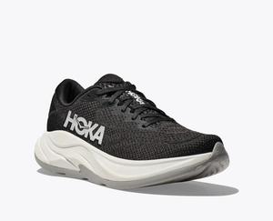 Кроссовки Hoka One One Rincon 4 1155130-BBLC, мужские, черные, со шнуровкой, для бега по шоссе Hoka, черный