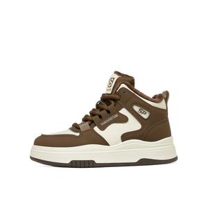 Кеды, скейтборд обувь женская высокая Cardanro, хаки