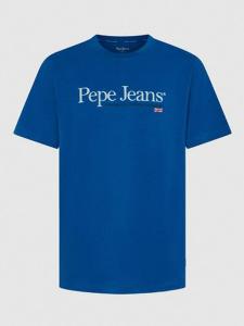Pepe Jeans Рубашка "Альберт" синего цвета