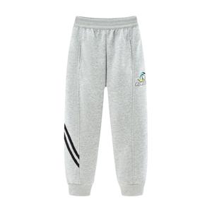 Детские вязаные спортивные штаны light heather gray Disney, серый