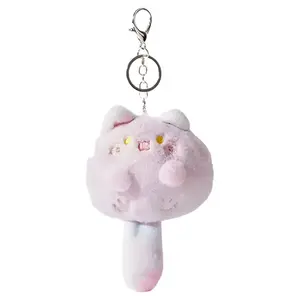 Плюшевый кулон Team Cat Dolls высотой 10 см OLOEY, фиолетовый