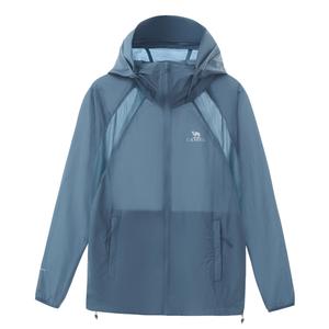 CAMEL Мужская куртка для активного отдыха с сетчатыми вставками охлаждающим эффектом и защитой от ультрафиолета UPF50+, Stonewashed Blue