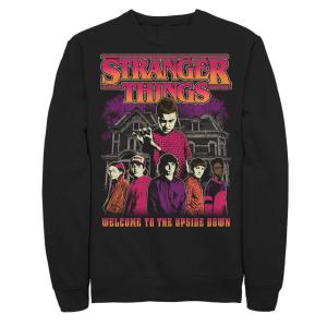 Мужской свитшот Stranger Things Elevens Power And Crew Licensed Character