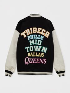 Куртка межсезонная Pull&Bear, черный