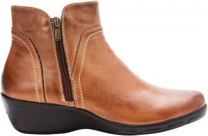 Женские ботинки Propet Waverly с круглым носком и молнией, повседневные, на щиколотку, низкий каблук 1-2" - черные