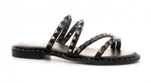 Женские босоножки Beach Please с шипами в черном цвете Corkys Footwear