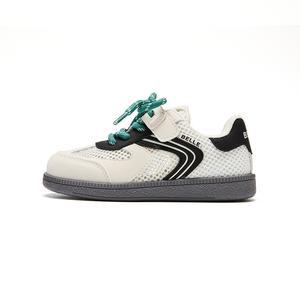 Нескользящие, износостойкие, дышащие низкие детские кроссовки для скейтбординга. BELLE, черный