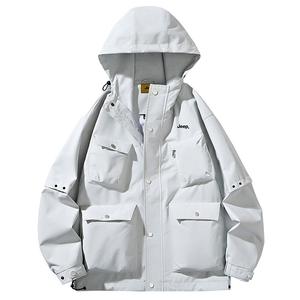 Jeep Водонепроницаемая и ветрозащитная утепленная ветровка Unisex, Ecru (Down)