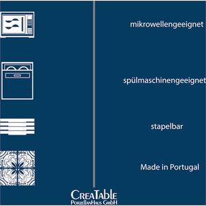 Сервиз Tafel Uno мягкой, гармонично сбалансированной формы Creatable, песочный