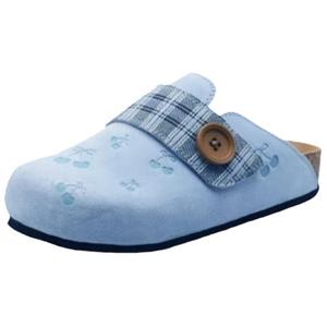 Boldi Kuki Женские тапочки с закрытым носком на резиновой подошве устойчивые к истиранию в коробке светло-голубые, цвет Light Blue