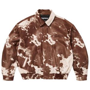 Куртка Supreme Ponyhair Varsity Jacket, Cow