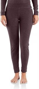 Брюки Carhartt Women's UH0182W Women's Force Heavyweight Synthetic Wool-Blen, Deep Wine Heather