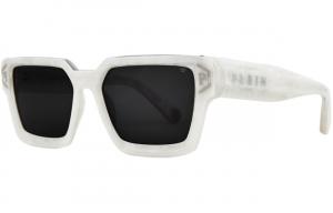 PHILIPP PLEIN Пластиковая оправа квадратные солнцезащитные очки унисекс, SPP005M5709YL