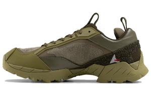 Скользоустойчивые повседневные низкие кроссовки мужские зеленые ROA, оливково-зеленый