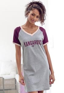 Принт на футболке BIG KangaROOS, серо-пятнистый