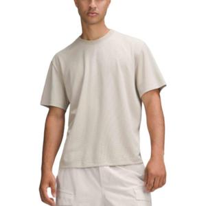 Текстурная сетчатая футболка Men's Lululemon, Цвет хаки коричневый/ROVR