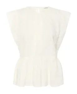 Белая блузка с вышивкой Soaked In Luxury, белый