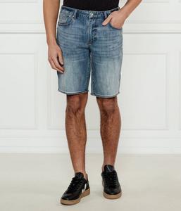 Джинсовые шорты j65 Slim fit Armani Exchange, синий