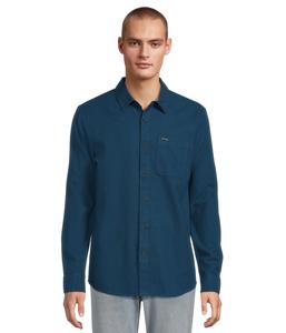 Лонгслив Volcom Caden Solid Long Sleeve, цвет Cosmic Blue